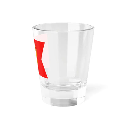 Kronprinsflagg (Norway) Shot Glass 1.5oz - Go Mug Yourself