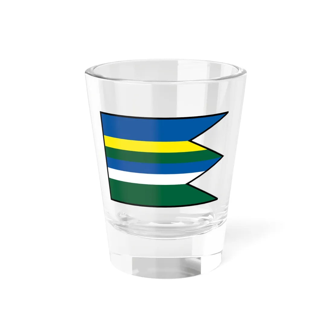 Krpelany Martin Flag (Slovakia) Shot Glass 1.5oz 1.5oz - Go Mug Yourself