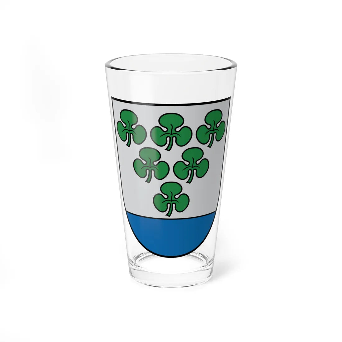 Kārsavas novads COA (Latvia) (Coat of Arms) Pint Glass 16oz 16oz - Go Mug Yourself