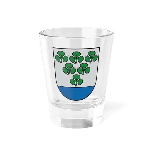 Kārsavas novads COA (Latvia) (Coat of Arms) Shot Glass 1.5oz 1.5oz - Go Mug Yourself