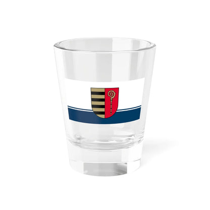 Krāslavas novads Flag (Latvia) Shot Glass 1.5oz 1.5oz - Go Mug Yourself