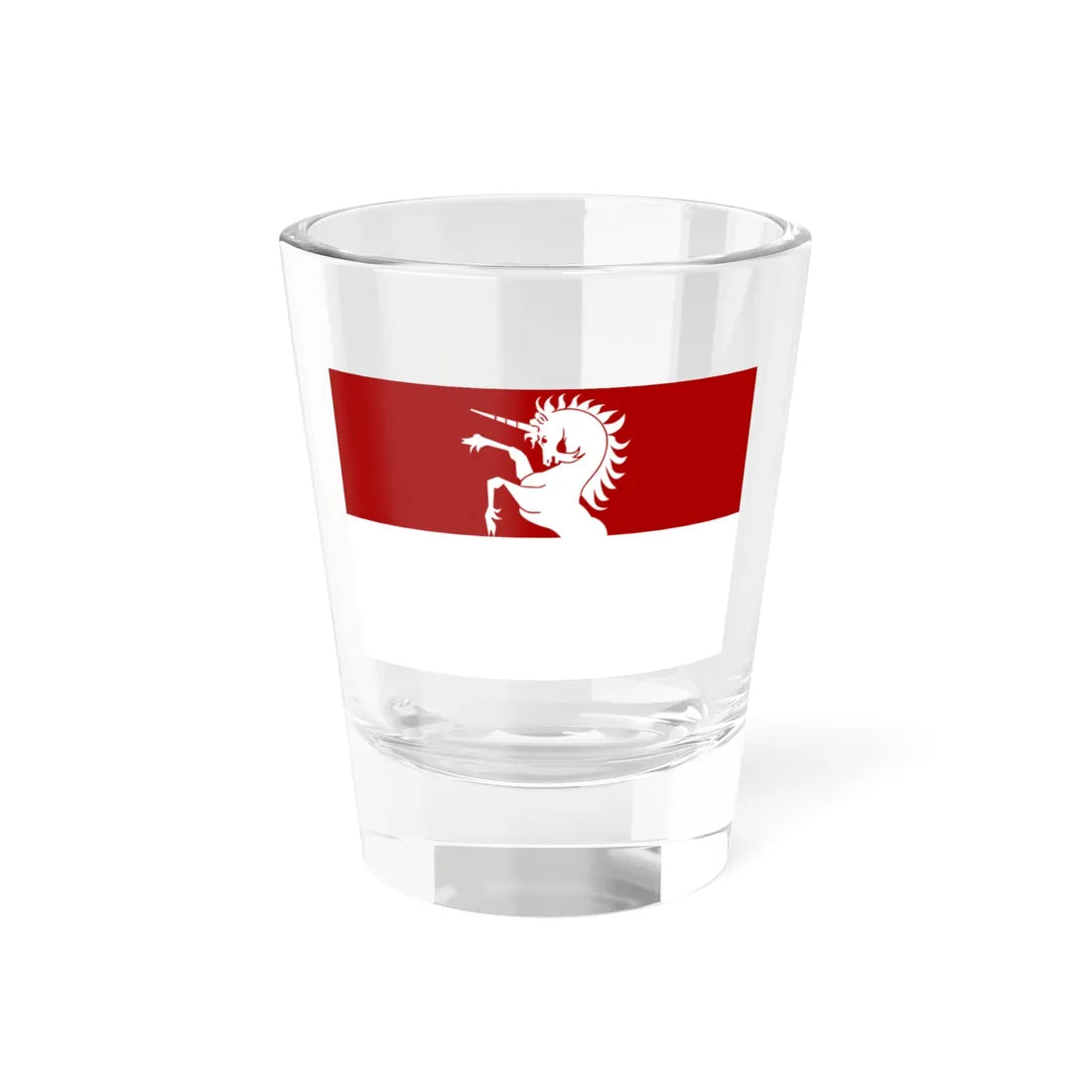 Kruibeke vlag (Belgium) Shot Glass 1.5oz 1.5oz - Go Mug Yourself