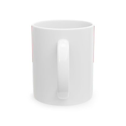 Kruibeke vlag (Belgium) White Coffee Mug-Go Mug Yourself