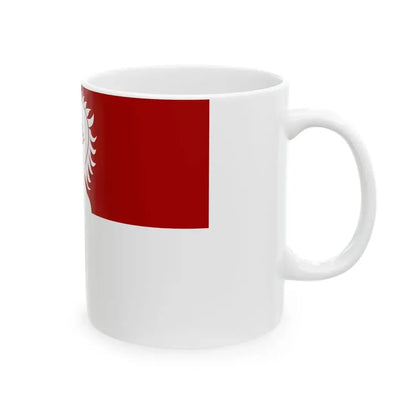 Kruibeke vlag (Belgium) White Coffee Mug - Go Mug Yourself