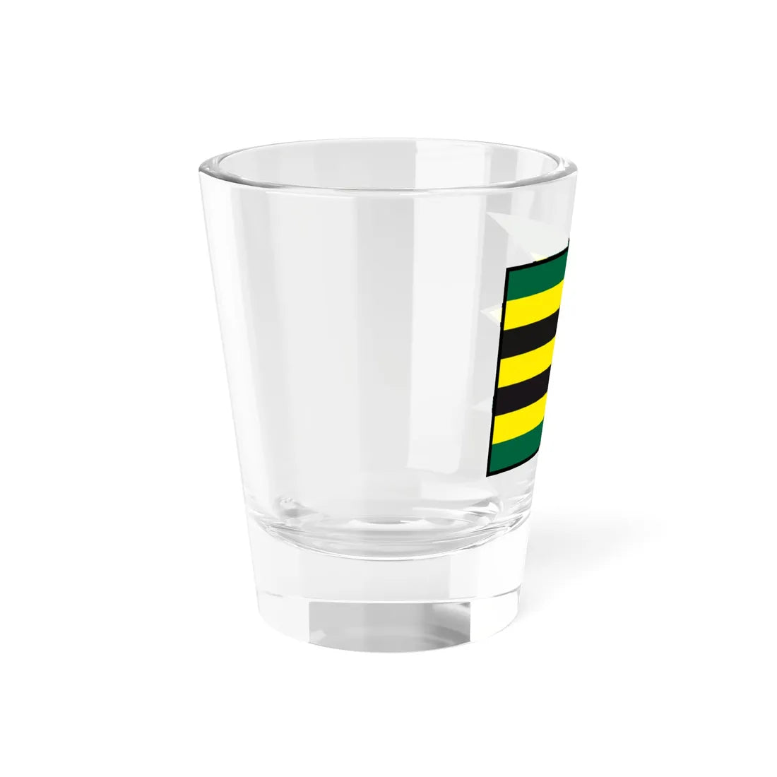 Kruzna Roznava Flag (Slovakia) Shot Glass 1.5oz - Go Mug Yourself