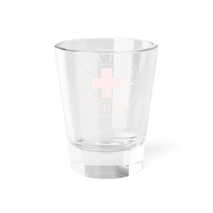 Kryqi i Kuq Shqiptar (Albania) Shot Glass 1.5oz - Go Mug Yourself