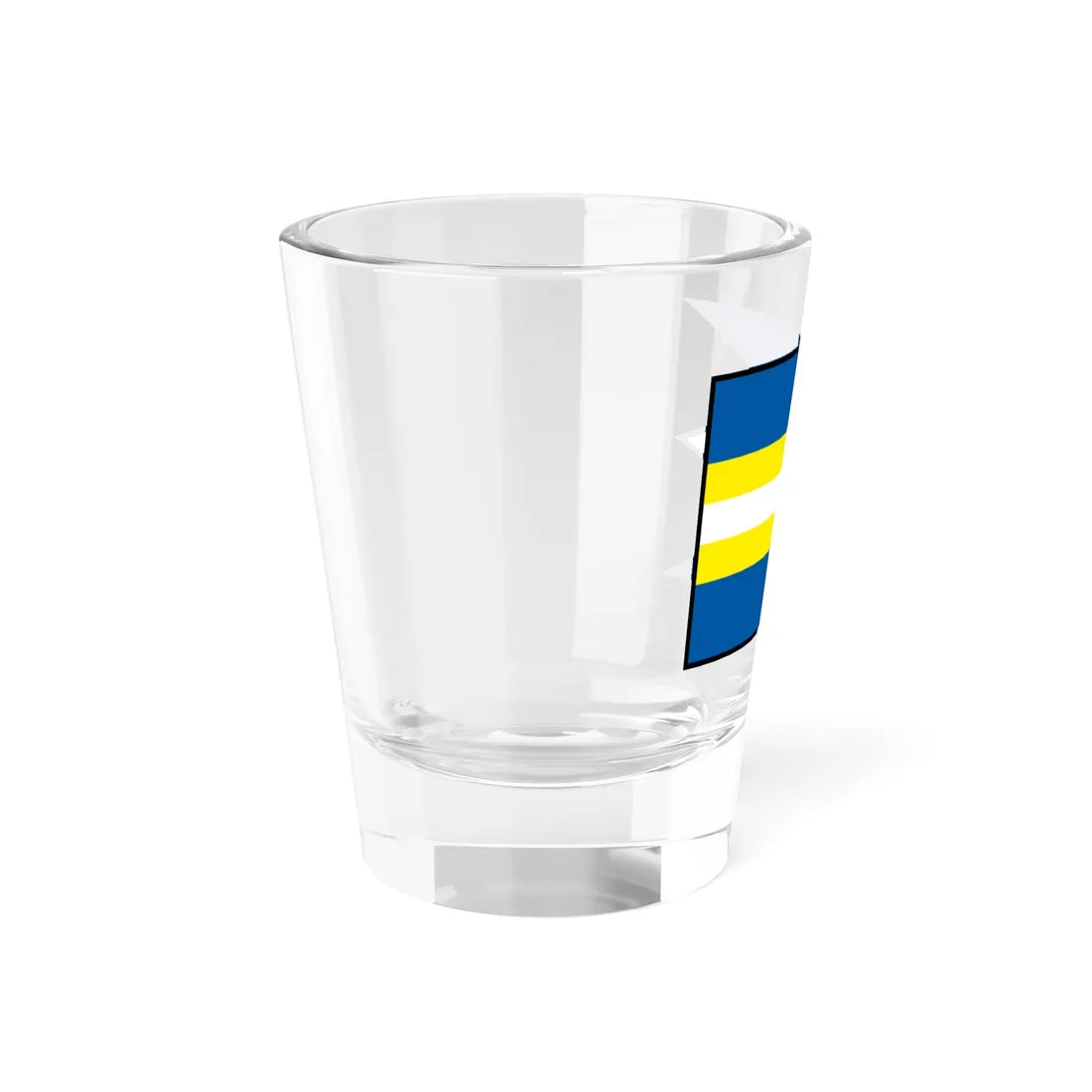 Ksinna Banovce Nad Bebravou Flag (Slovakia) Shot Glass 1.5oz - Go Mug Yourself