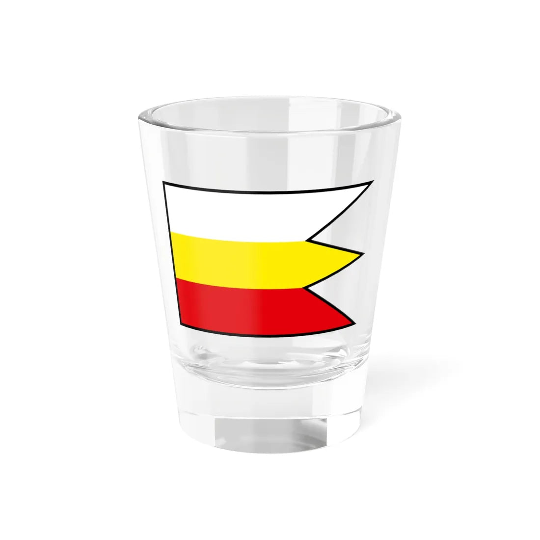 Kuchyna Malacky Flag (Slovakia) Shot Glass 1.5oz 1.5oz - Go Mug Yourself