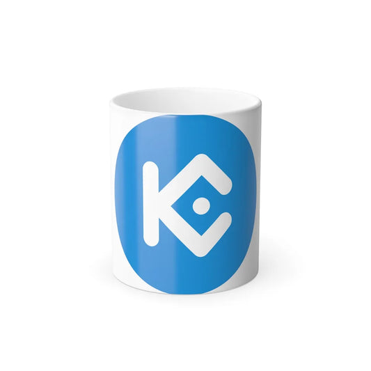 KUCOIN SHARES KCS (Cryptocurrency) Color Changing Mug 11oz-11oz-Go Mug Yourself