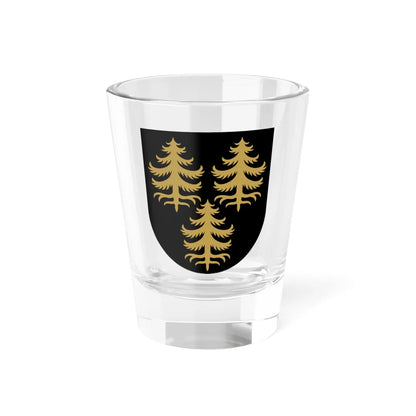 Kuhmo.vaakuna (Finland) (Coat of Arms) Shot Glass 1.5oz 1.5oz - Go Mug Yourself