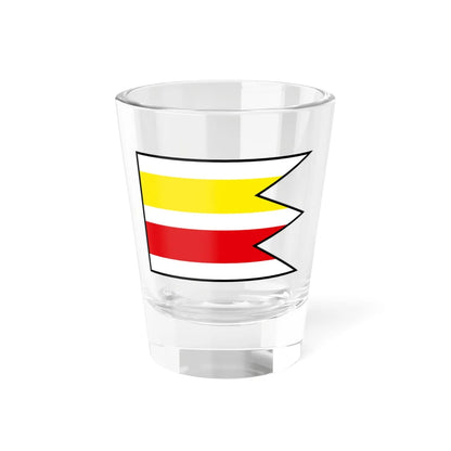 Kukucinov Levice Flag (Slovakia) Shot Glass 1.5oz 1.5oz - Go Mug Yourself