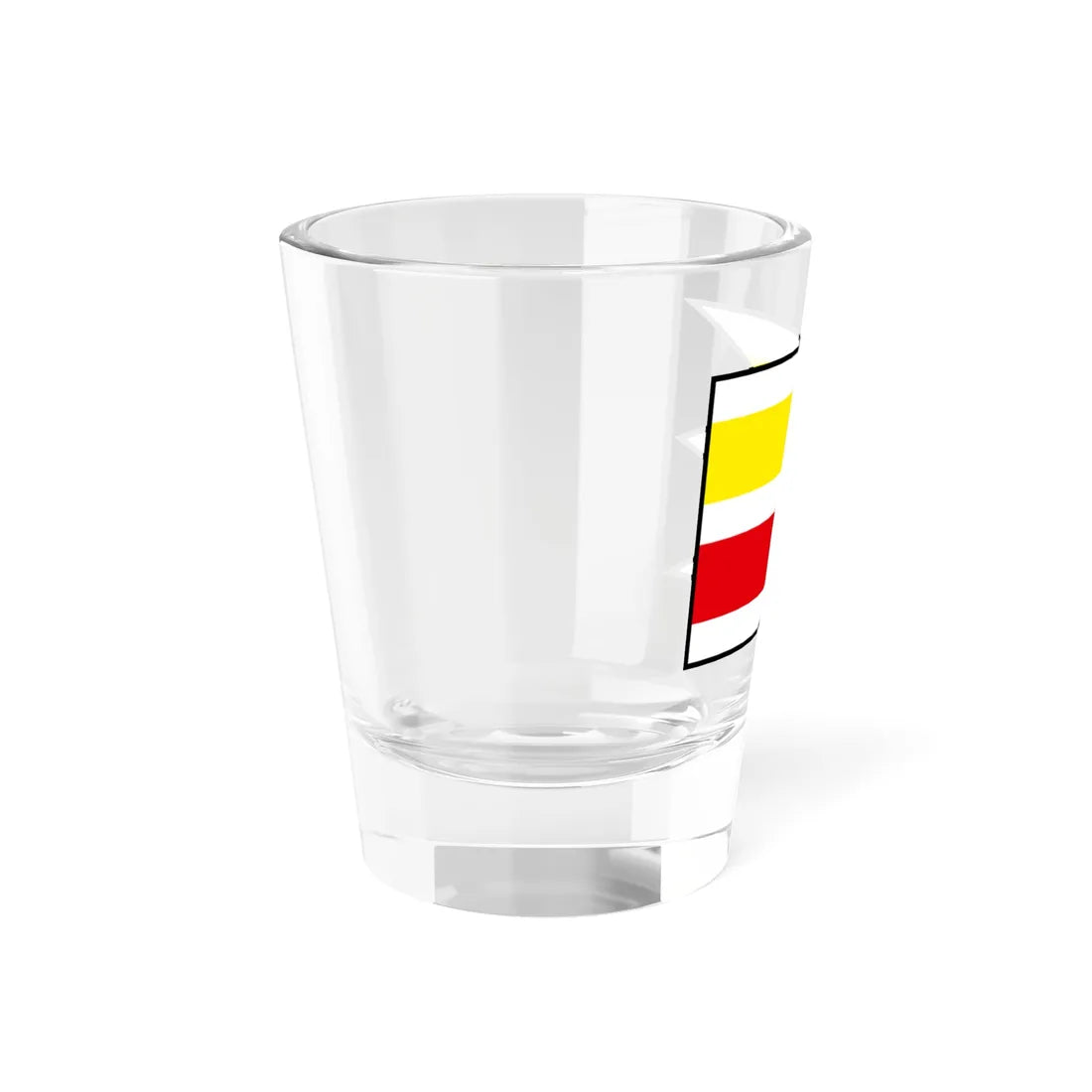 Kukucinov Levice Flag (Slovakia) Shot Glass 1.5oz - Go Mug Yourself