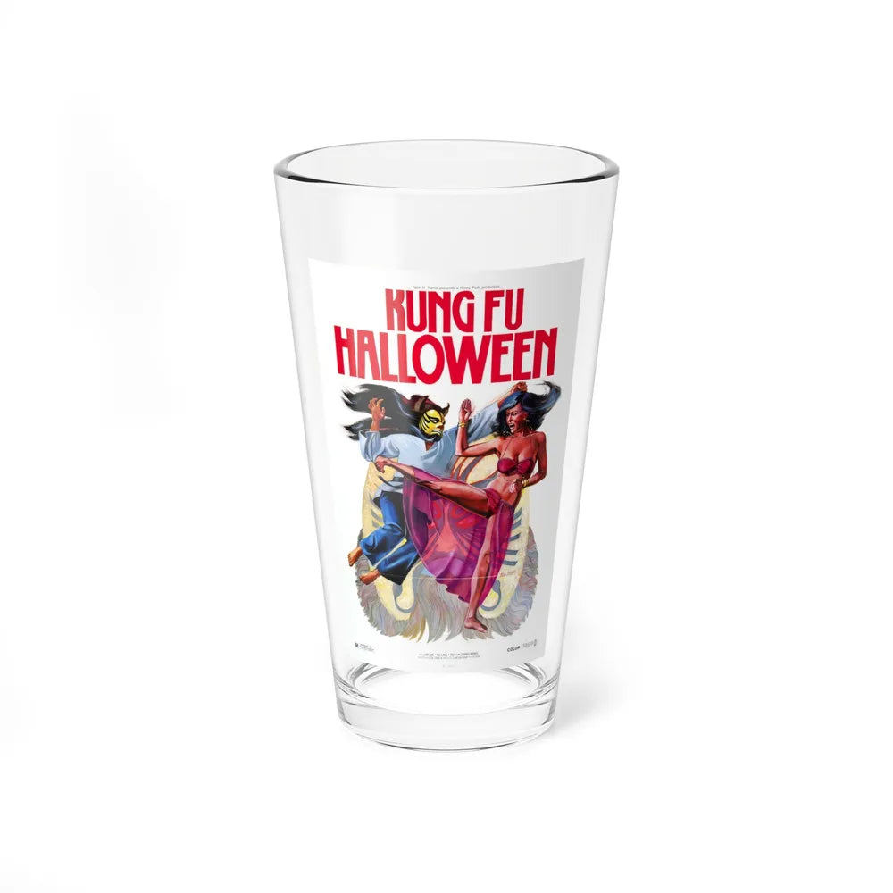 KUNG FU HALLOWEEN 1977 Movie Poster - Pint Glass 16oz-16oz-Go Mug Yourself