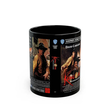 KUNG FU (VHS COVER) - Black Coffee Mug 11oz - Go Mug Yourself