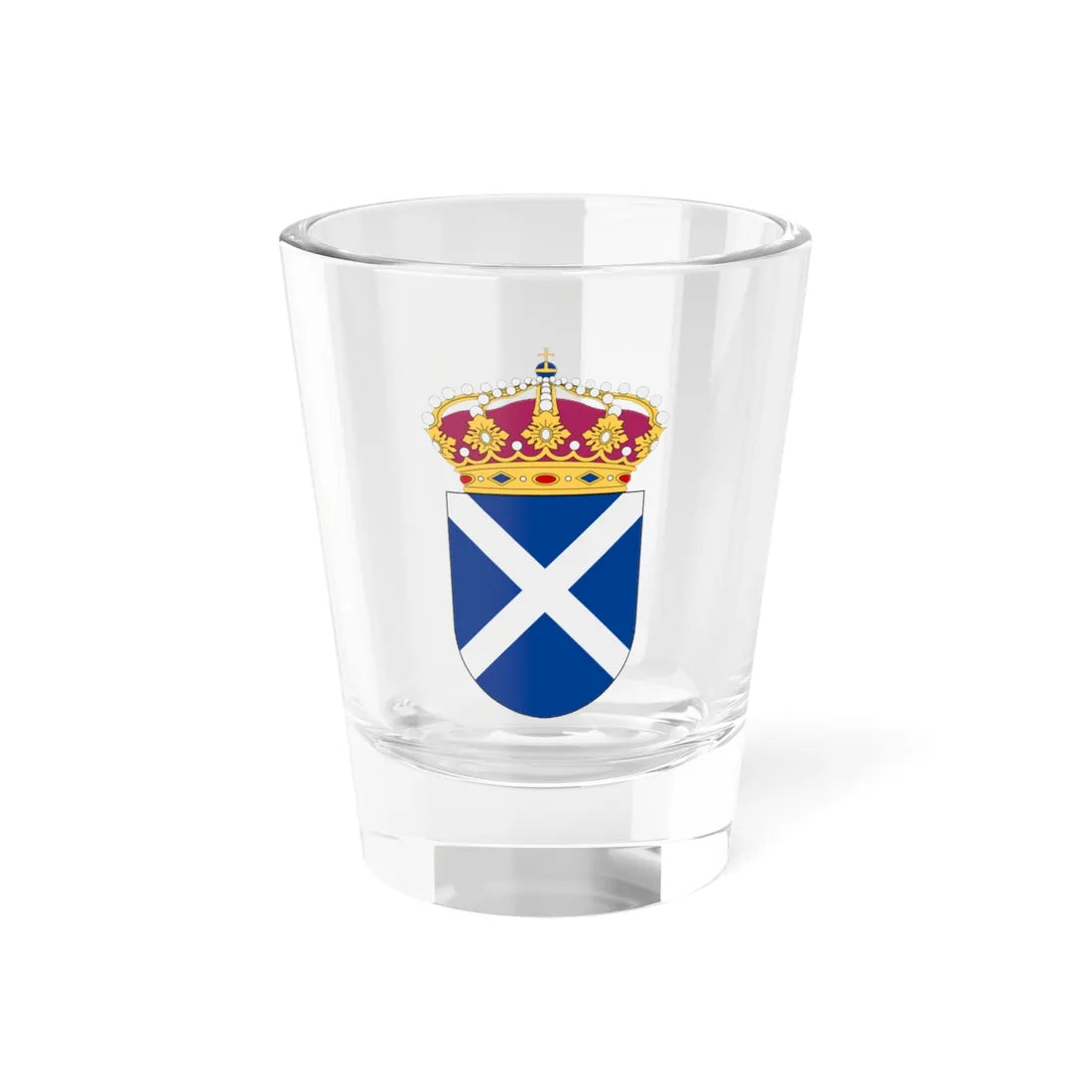 Kungliga Civilförsvarsstyrelsen vapen (Sweden) (Coat of Arms) Shot Glass 1.5oz 1.5oz - Go Mug Yourself