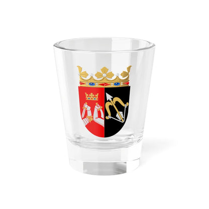Kuopion lääni.vaakuna.1945 (Finland) (Coat of Arms) Shot Glass 1.5oz 1.5oz - Go Mug Yourself