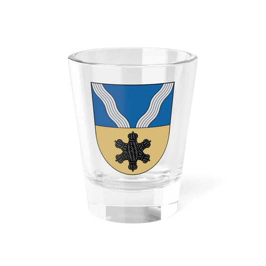 Kupiškis COA (Lithuania) (Coat of Arms) Shot Glass 1.5oz 1.5oz - Go Mug Yourself