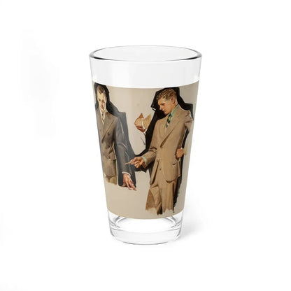 Kuppenheimer Men's Clothing Advertisement study - Pint Glass 16oz 16oz - Go Mug Yourself