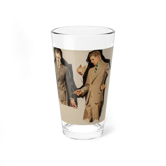 Kuppenheimer Men's Clothing Advertisement study - Pint Glass 16oz 16oz - Go Mug Yourself