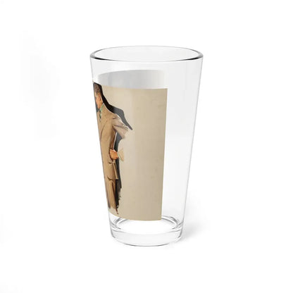 Kuppenheimer Men's Clothing Advertisement study - Pint Glass 16oz - Go Mug Yourself