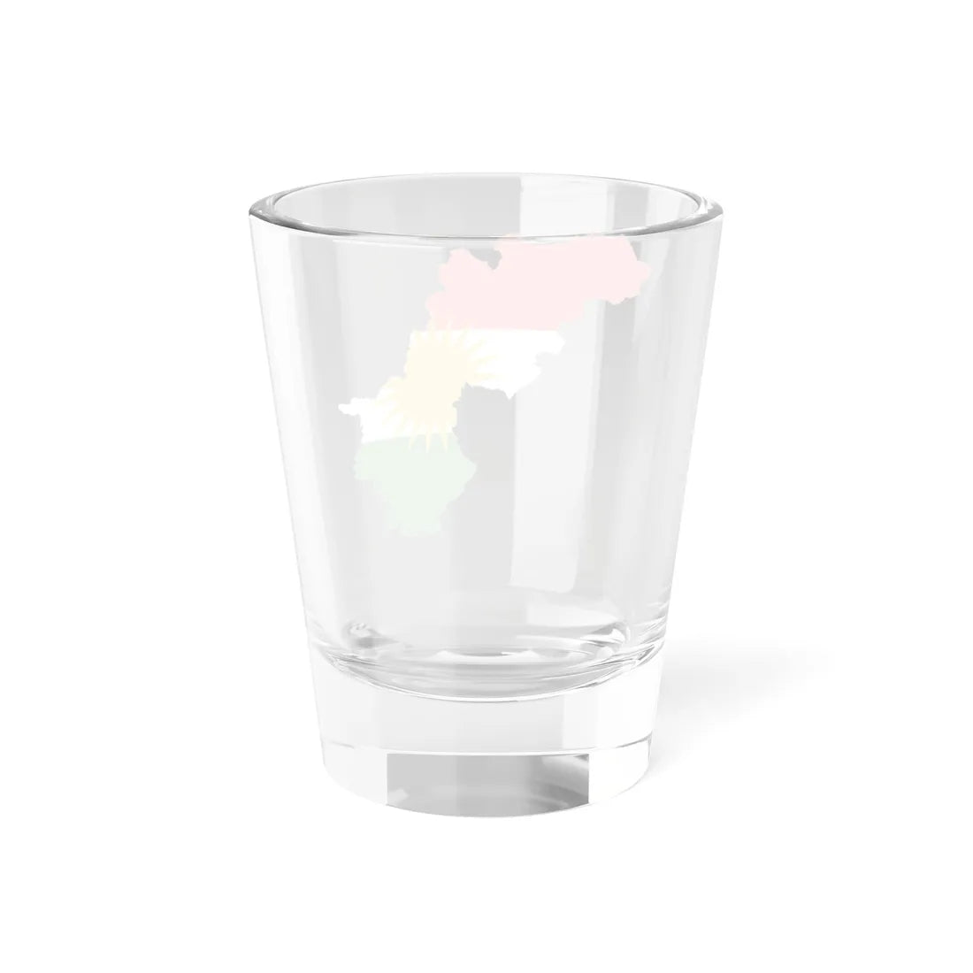 Kurdistan-Flagmap (Iraq) Shot Glass 1.5oz - Go Mug Yourself