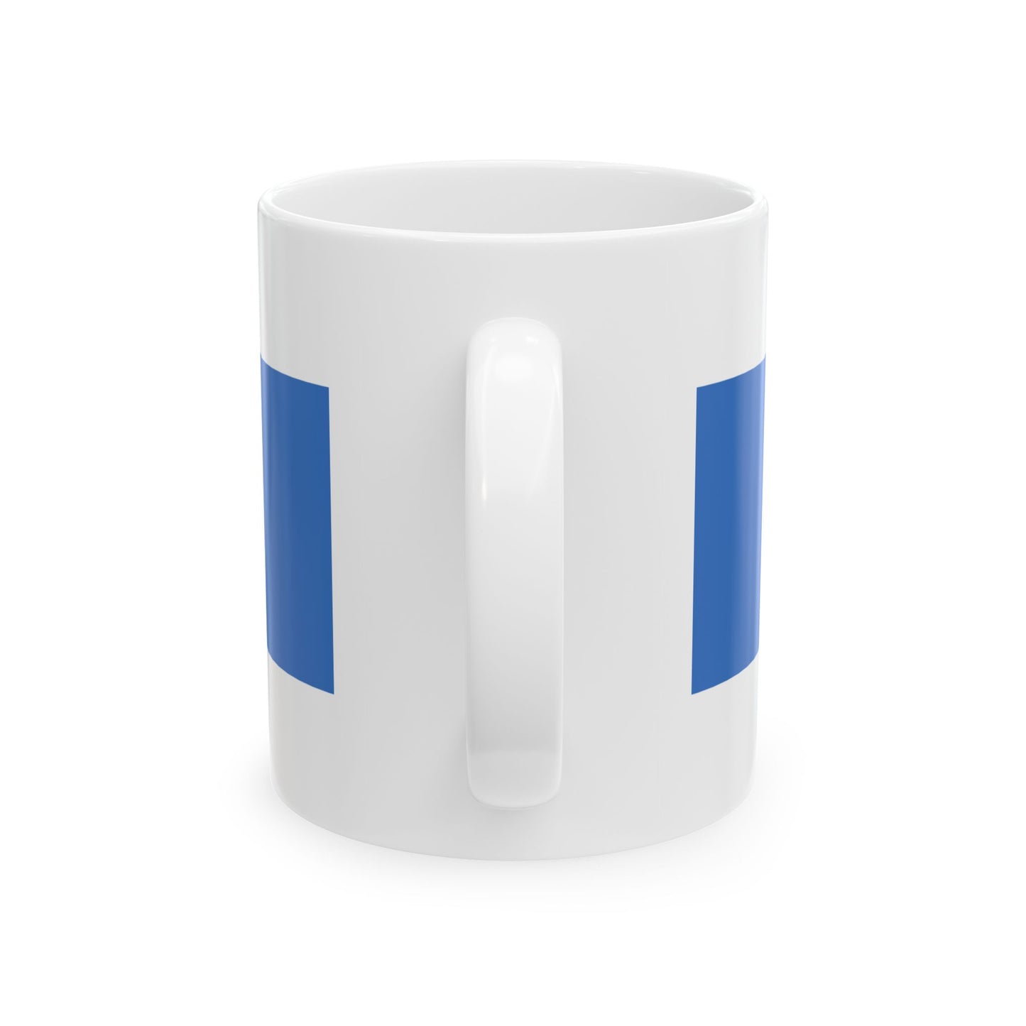 Kuressaare lipp (Estonia) White Coffee Mug-Go Mug Yourself