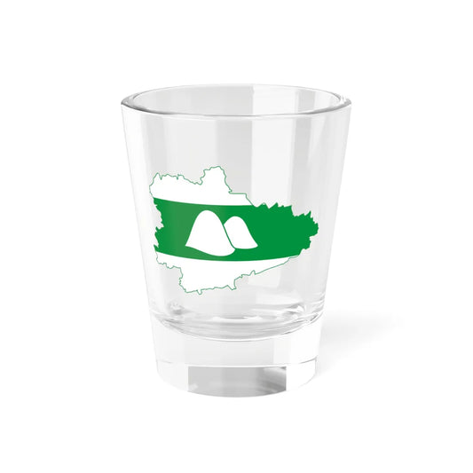 Kurgan-obl-geo-stub (Russia) Shot Glass 1.5oz 1.5oz - Go Mug Yourself