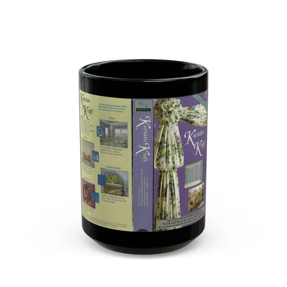 KURTAIN KRAFT (VHS COVER) - Black Coffee Mug 15oz - Go Mug Yourself