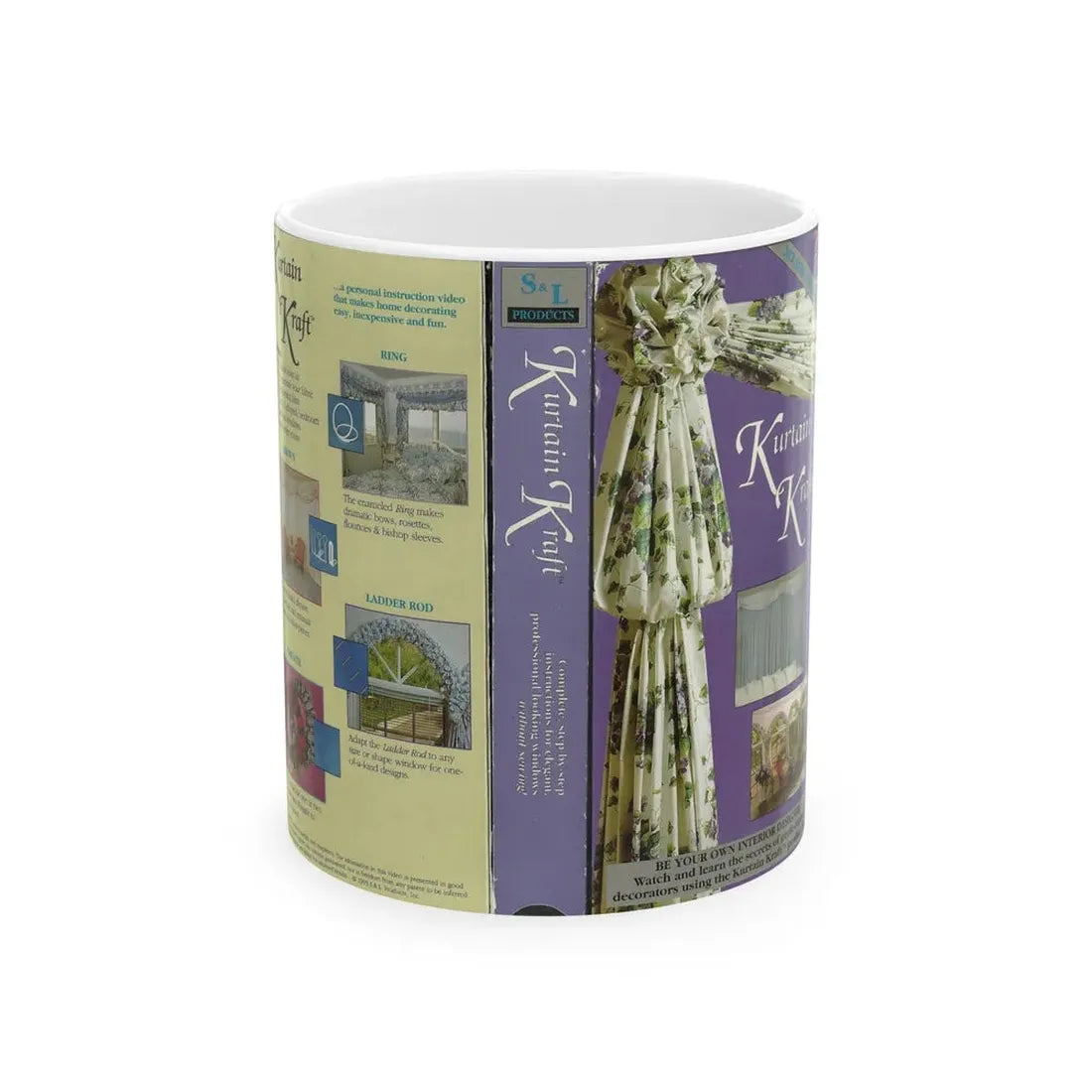 KURTAIN KRAFT (VHS COVER) - White Coffee Mug 11oz - Go Mug Yourself