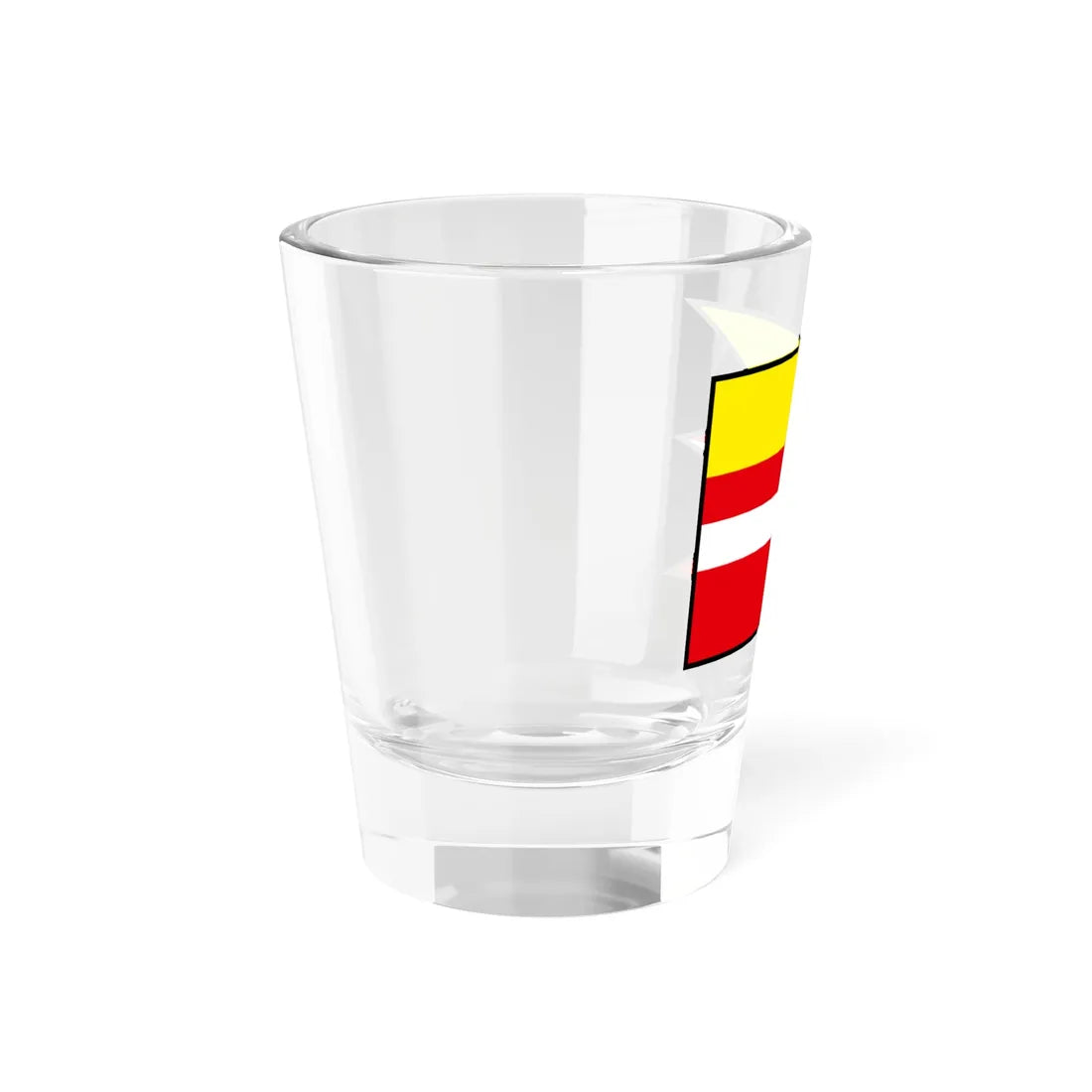 Kusin Michalovce Flag (Slovakia) Shot Glass 1.5oz - Go Mug Yourself