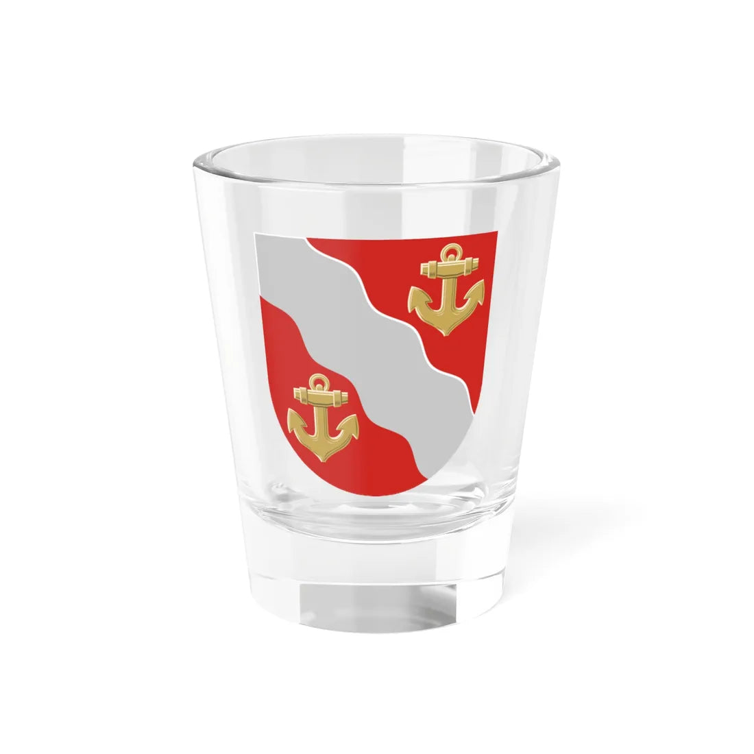 Kustavi vaakuna (Finland) (Coat of Arms) Shot Glass 1.5oz 1.5oz - Go Mug Yourself