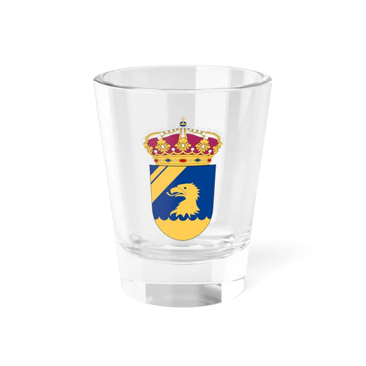 Kustbevakningen vapen (Sweden) (Coat of Arms) Shot Glass 1.5oz 1.5oz - Go Mug Yourself