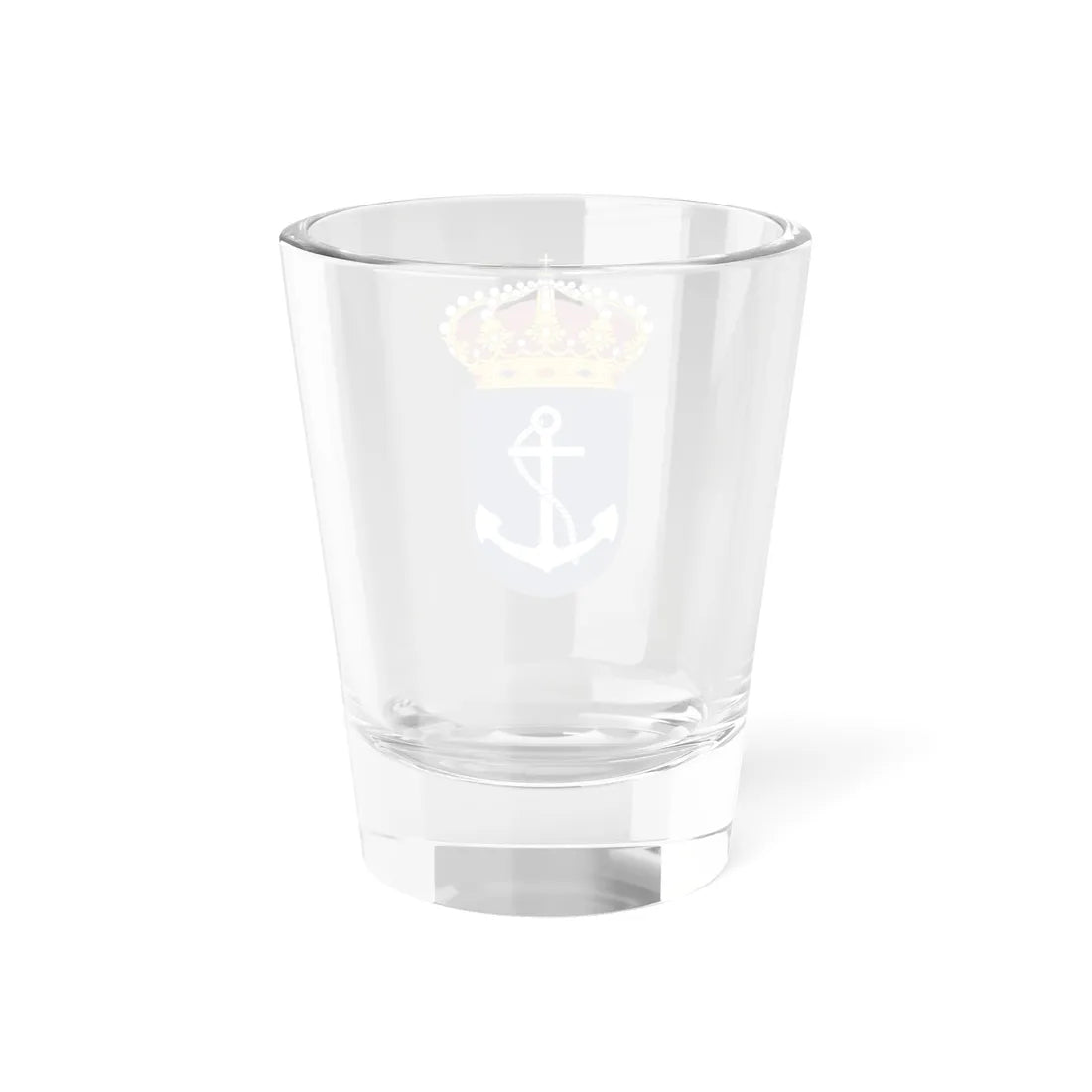 Kustflottan vapen (Sweden) (Coat of Arms) Shot Glass 1.5oz - Go Mug Yourself