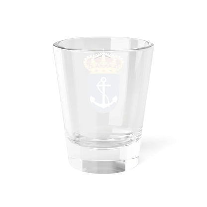 Kustflottan vapen (Sweden) (Coat of Arms) Shot Glass 1.5oz - Go Mug Yourself
