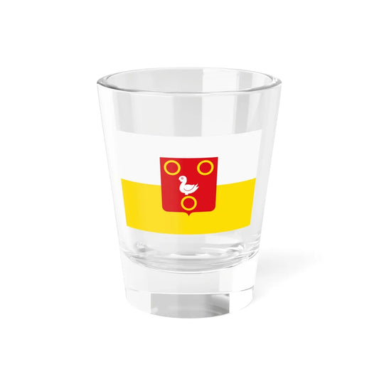 Kuurne vlag (Belgium) Shot Glass 1.5oz 1.5oz - Go Mug Yourself