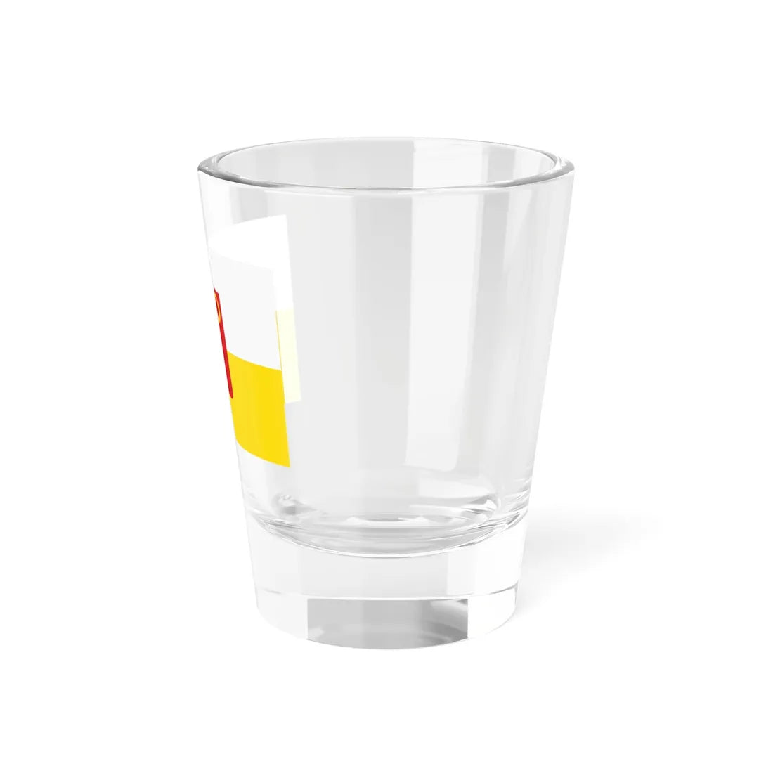 Kuurne vlag (Belgium) Shot Glass 1.5oz - Go Mug Yourself