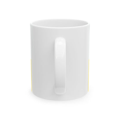 Kuurne vlag (Belgium) White Coffee Mug-Go Mug Yourself