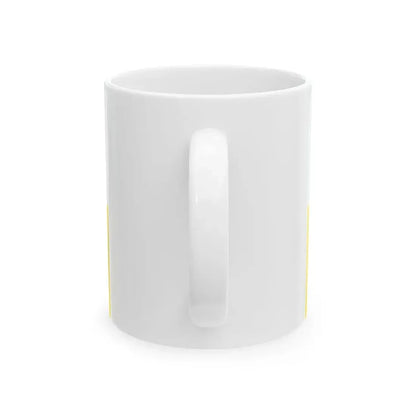 Kuurne vlag (Belgium) White Coffee Mug - Go Mug Yourself