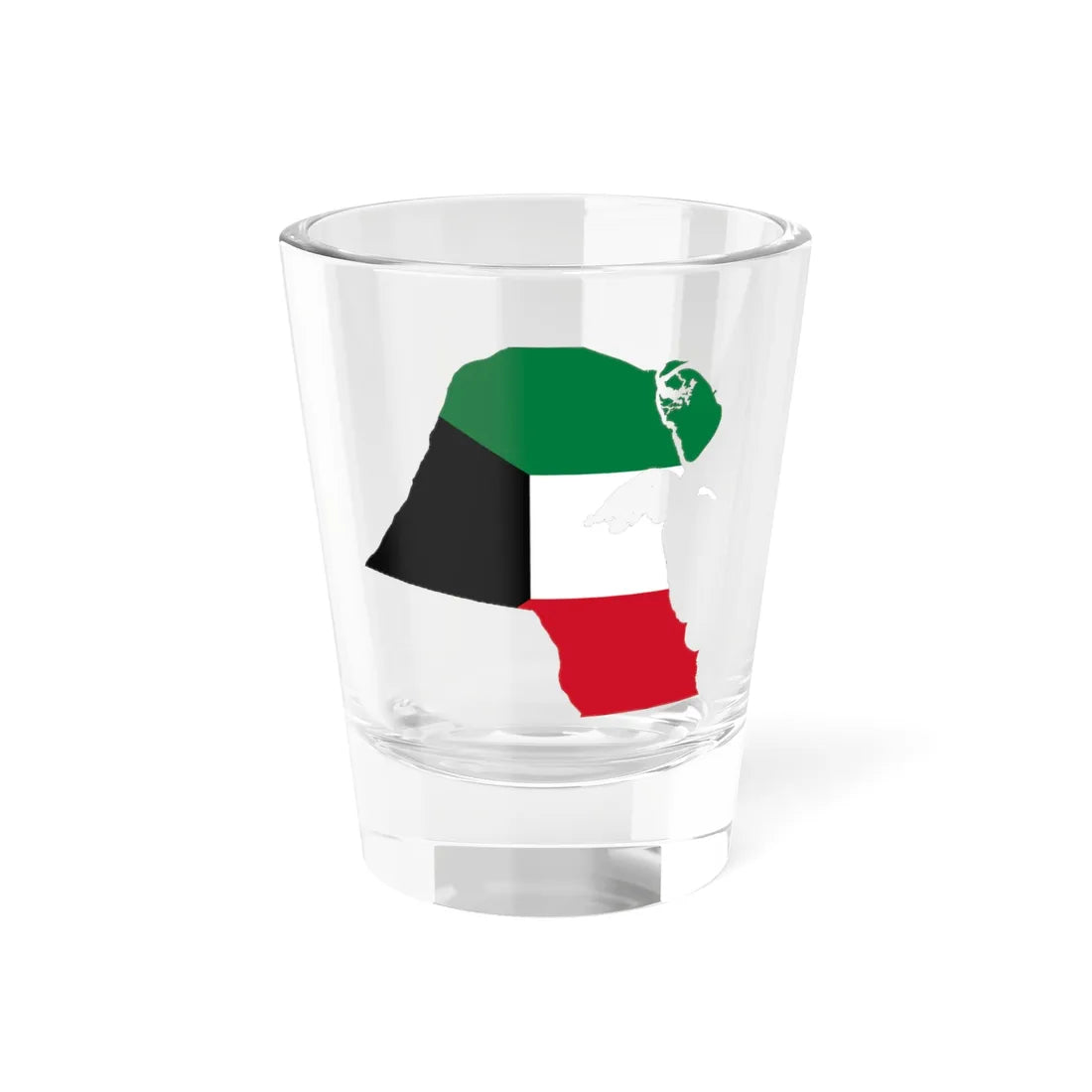 Kuwait-Flagmap (Kuwait) Shot Glass 1.5oz 1.5oz - Go Mug Yourself