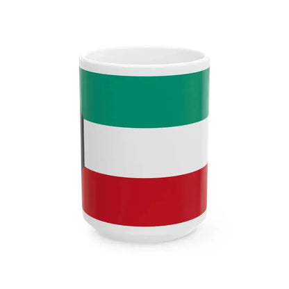 Kuwait (Kuwait) White Coffee Mug 15oz - Go Mug Yourself