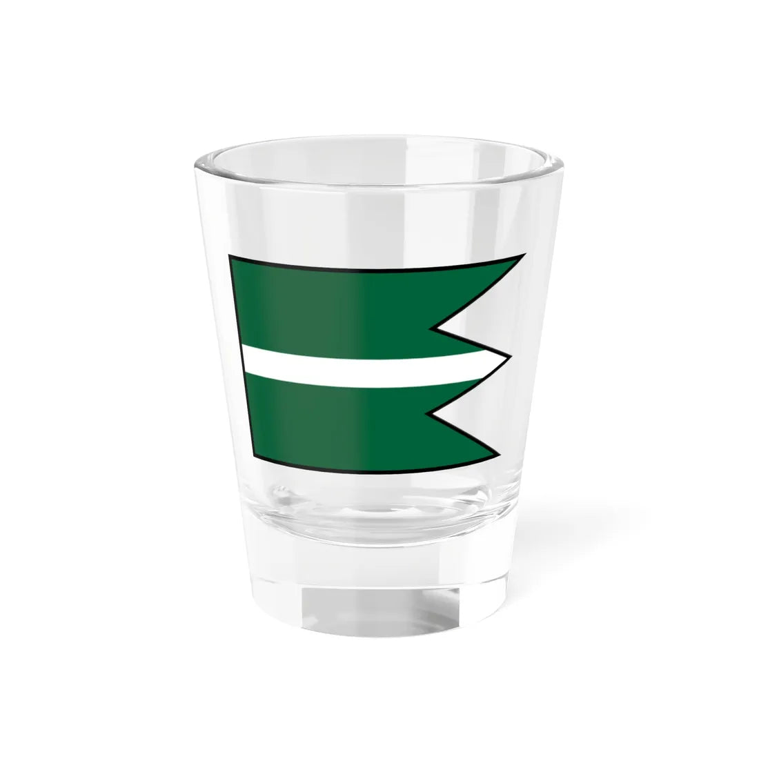 Kuzmice Trebisov Flag (Slovakia) Shot Glass 1.5oz 1.5oz - Go Mug Yourself