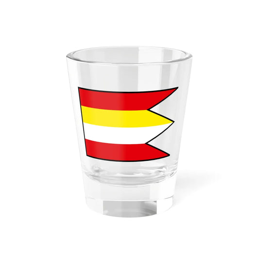 Kvacany Liptovsky Mikulas Flag (Slovakia) Shot Glass 1.5oz 1.5oz - Go Mug Yourself
