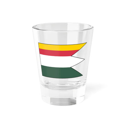 Kvasov Puchov Flag (Slovakia) Shot Glass 1.5oz 1.5oz - Go Mug Yourself