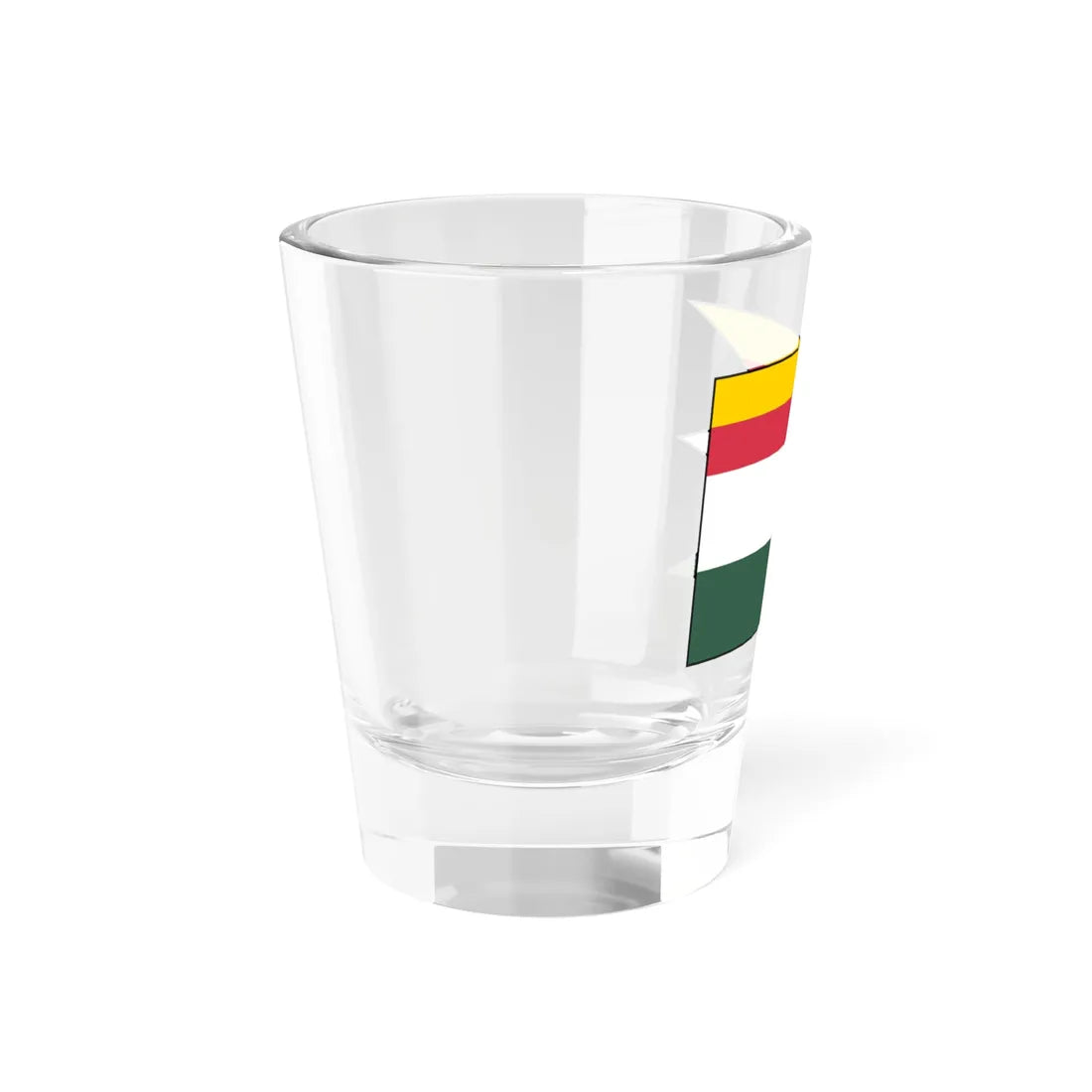Kvasov Puchov Flag (Slovakia) Shot Glass 1.5oz - Go Mug Yourself