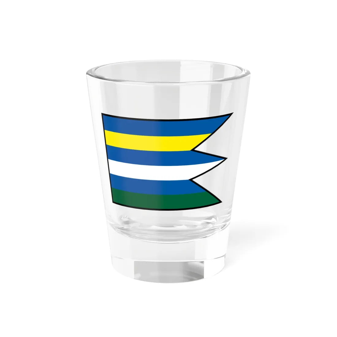 Kvetoslavov Dunajska Streda Flag (Slovakia) Shot Glass 1.5oz 1.5oz - Go Mug Yourself