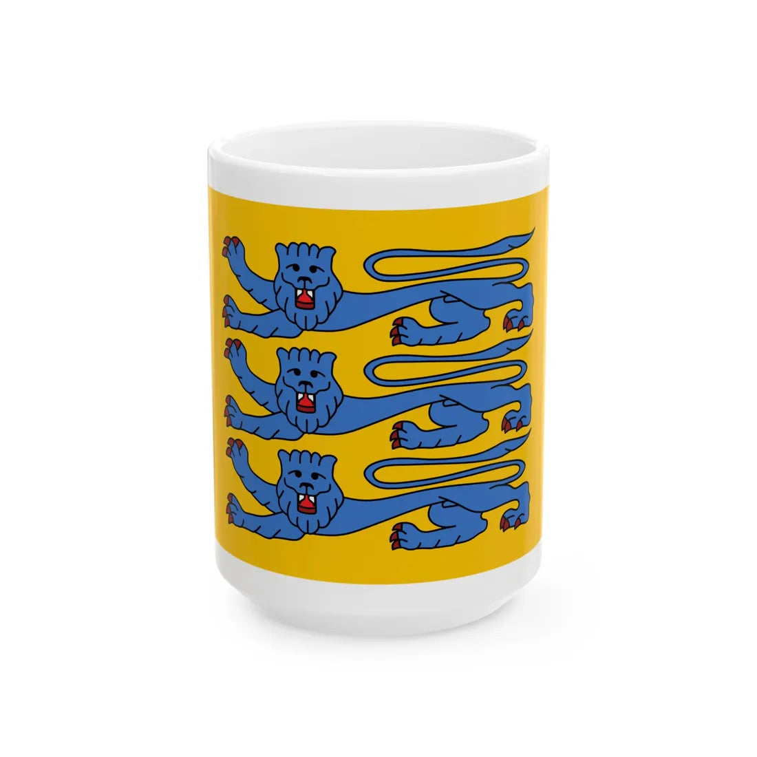 Kvyldlipp (Estonia) White Coffee Mug 15oz - Go Mug Yourself