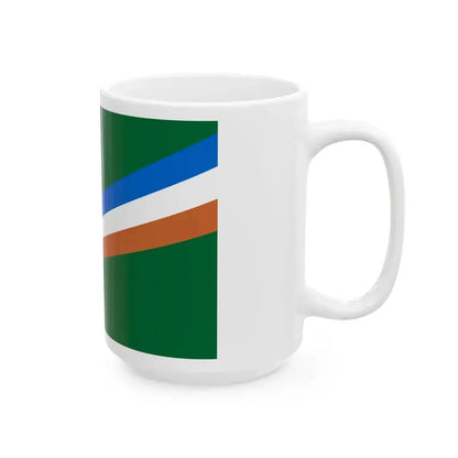 Kwajalein Atoll Flag (Marshall Islands) White Coffee Mug - Go Mug Yourself