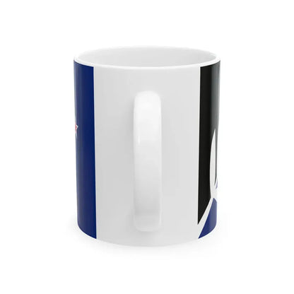 Kyle Lockwoods New Zealand Flag alt 1 (New Zealand) White Coffee Mug - Go Mug Yourself