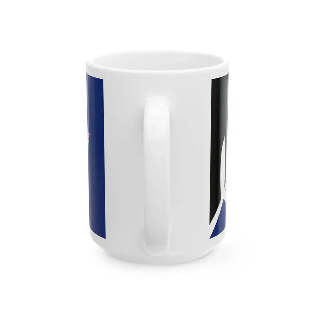 Kyle Lockwoods New Zealand Flag alt 1 (New Zealand) White Coffee Mug - Go Mug Yourself