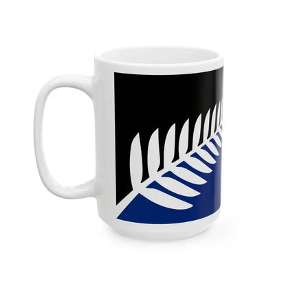 Kyle Lockwoods New Zealand Flag alt 1 (New Zealand) White Coffee Mug - Go Mug Yourself